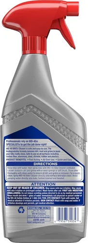 Vista 8 de WD-40 Specialist Bike Cleaner, 32oz, gatillo espumoso aceites de bicicleta