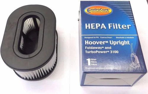 Vista 2 de EnviroCare Filtros de repuesto para aspiradora de filtración HEPA diseñados para adaptarse a aspiradoras Hoover Fold Away Turbo Power 3100 HEPA