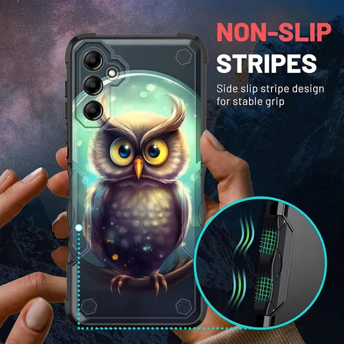 Vista 788 de Funda para Galaxy A14 5G, [Doble Capa][Protección contra Caídas de Grado Militar de 10 Pies] [Antideslizante] Funda Resistente a Prueba de Golpes