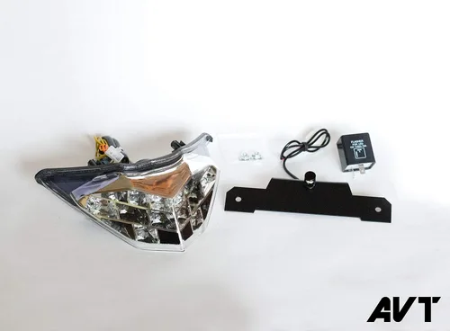 Vista 5 de AVT Kit eliminador de guardabarros Ninja 300 2013-2017 - Luz trasera LED integrada