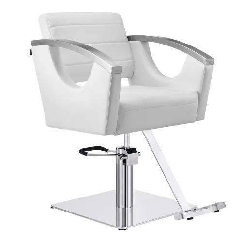 Vista 11 de Dir Salón de estilo silla de diseño europeo salón de belleza hidráulica silla Bello Negro