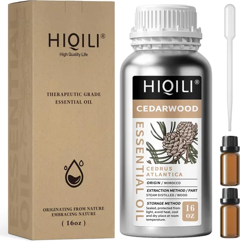Vista 65 de HIQILI Aceite esencial de albahaca, 100% puro y natural, difusor para dormitorio, yoga, meditación para relajación y calma, crecimiento del cabello