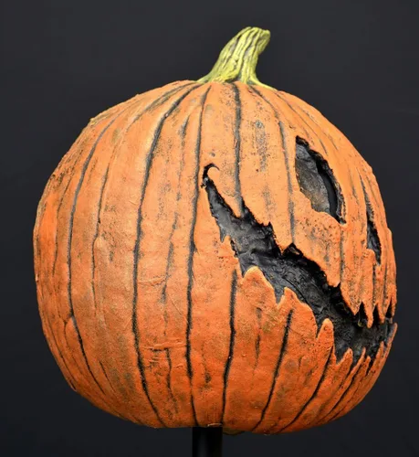 Vista 4 de Trick Or Treat Studios Máscara de disfraz de calabaza King para adulto