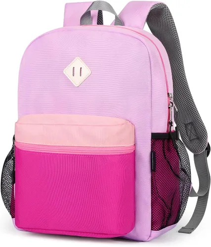 Vista 64 de Mochila para niños pequeños STEAMEDBUN para niños y niñas, mochila escolar para niños pequeños, Negro, 15 pulg., pequeña, Classic