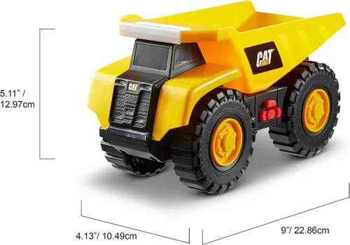 Vista 5 de Cat - Camión de construcción tipo bulldozer de juguete con luces y sonidos