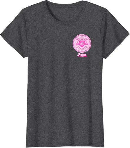 Vista 3 de Barbie The Movie - Camiseta con insignia de Ken Flamingo, Negro