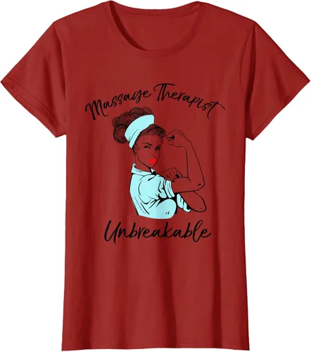Vista 39 de Camiseta de masaje irrompible para terapeuta de masaje, Blanco, S