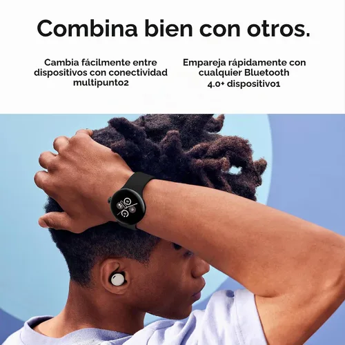 Vista 7 de Google Pixel Buds Pro - Auriculares con cancelación de ruido - Batería de hasta 31 horas de duración con estuche de carga [2] - Auriculares Bay