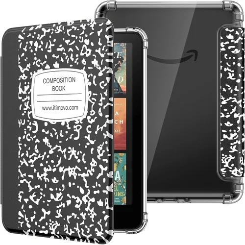 Vista 25 de MoKo Funda para Kindle Paperwhite de 6.8" 11ª generación 2021 y Kindle Paperwhite Signature Edition, ultra transparente, suave, flexible