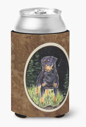 Vista 202 de Caroline's Treasures SS8447CC Starry Night English Bulldog - Enfriador para latas o botellas, lavable, funda plegable con aislamiento para bebidas