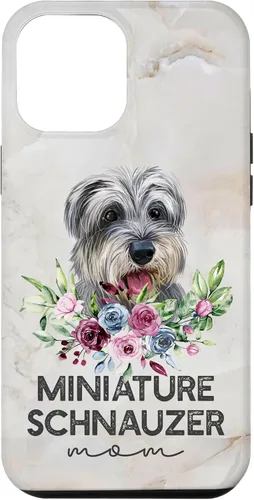 Vista 26 de Miniature Schnauzer Gifts Dog Mom Mini Schnauzer Case for iPhone 17