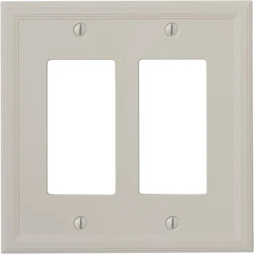 Vista 30 de Cubiertas de interruptor de luz, placas aisladas de pared de palanca única para enchufes eléctricos, placas de interruptor único de 1 banda