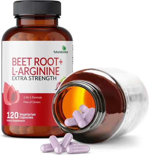 Vista 6 de Futurebiotics Raíz de remolacha + L-Arginina, sin OMG, 120 cápsulas vegetarianas