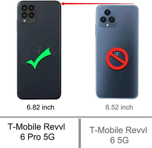 Vista 2 de Osophter Funda para Revvl 6 Pro 5G, transparente con protector de pantalla, TPU absorción de golpes, flexible para teléfono celular T-Mobile T Phone