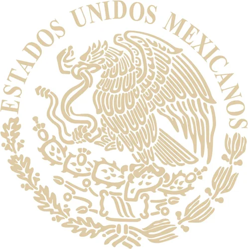Vista 4 de ESTADOS - Vinilo adhesivo de Estados Unidos Mexicanos, bandera de Águila y águila de México (3M dorado metálico, 8 pulgadas)
