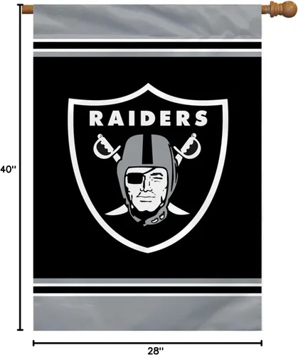 Vista 2 de Fremont Die NFL Baltimore Ravens - Bandera de casa de 1 cara, 28 x 40 pulgadas, 28 x 40 pulgadas, colores del