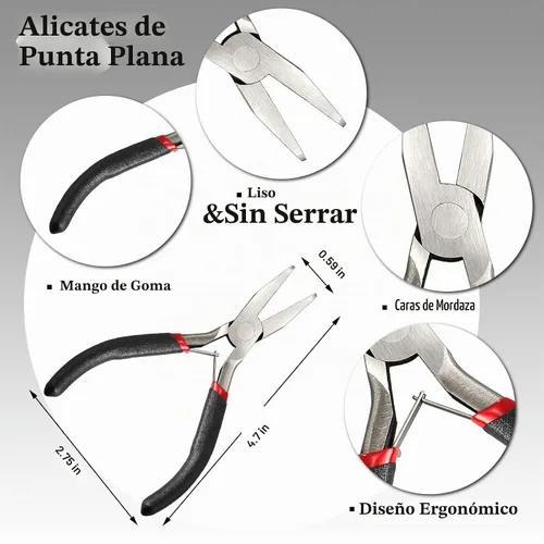 Vista 4 de Juego de 10 Piezas de Herramientas de Modelo de Metal DIY con Herramientas de Asistencia para Doblado de Forma Cilíndrica y Cónica con Borde
