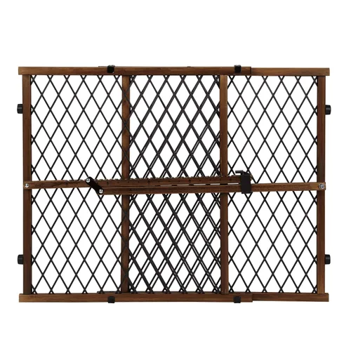 Vista 5 de Evenflo Position & Lock - Puerta para bebé, montada a presión, colección Farmhouse