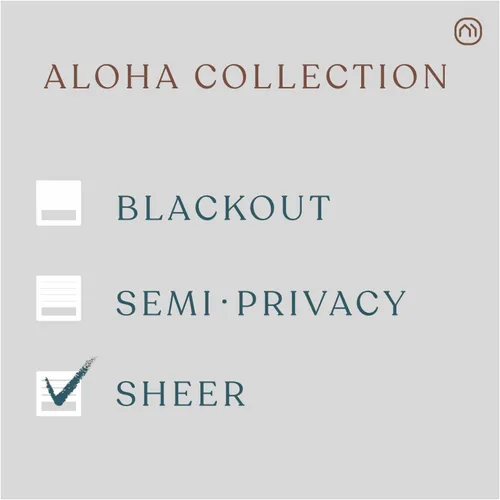 Vista 7 de MOOD Persianas de bambú personalizadas Aloha Persianas romanas de bambú inalámbricas para ventanas y puertas (tejido natural) Aloha