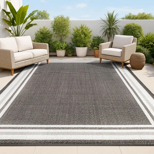 Vista 11 de JONATHAN Y Alfombra de pasillo para interiores y exteriores, 2 x 8 pies, color aguamarina/beige, moderno para patio trasero, patio, porche, fácil