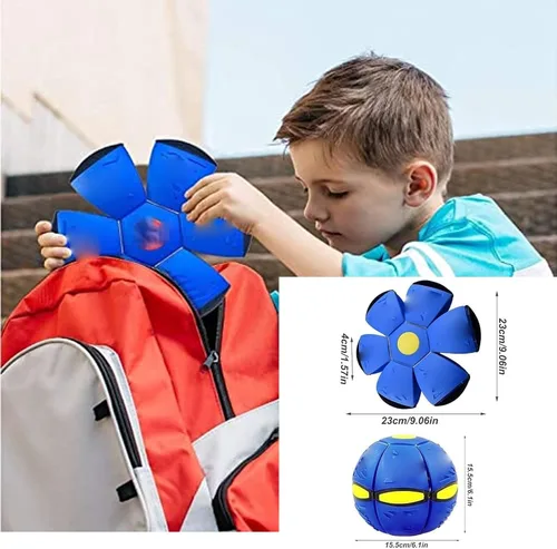 Vista 7 de Gcvsdoa - Bola mágica, bola emergente, bola mágica que rebota, bolas rebotadoras para niños, platillo volador mágico, bolas rebotantes, interacción