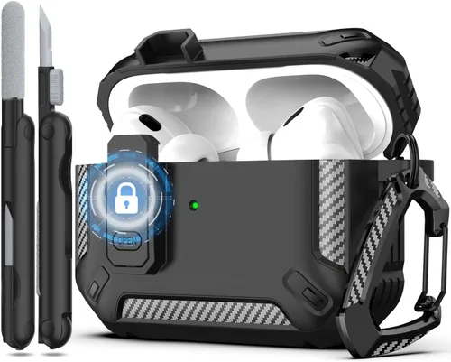 Vista 64 de RFUNGUANGO Fundas protectoras para Airpods de 2ª y 1ª generación, color 2º -Blanco
