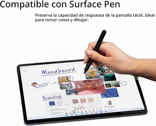 Vista 9 de Protector de pantalla Megoo ArmorShield para Surface Laptop 13.8" 8/7