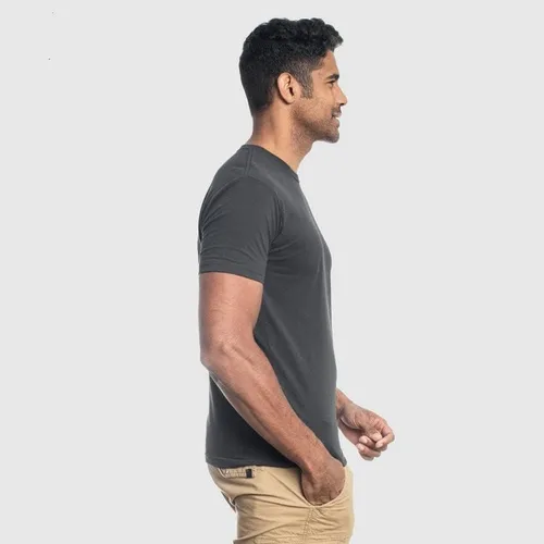 Vista 4 de True Classic Tees - Camisetas prémium para hombre, cuello redondo, paquete de 6, camisas ajustadas de primera calidad, tallas S a XXXL