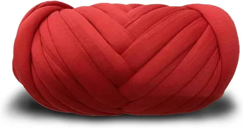 Vista 7 de Hilo grueso para tejido de brazo gigante para manta de nudo trenzado, hilo grueso jumbo tuerce tubular Ya rn suave extra grueso Yar n, tejido Gris