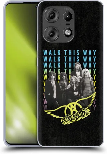 Vista 62 de Head Case Designs Officially Licensed Aerosmith Back in The Saddle Again Classics Gel Case [Military Grade Protection] Compatible with Moto E7