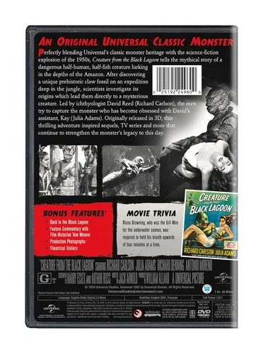 Vista 2 de Creature From the Black Lagoon DVD