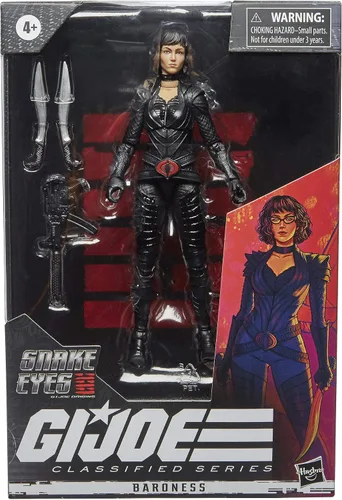 Vista 4 de G.I. Joe Classified Series - Snake Eyes: G.I. Joe Origins Baroness - Figura coleccionable 19, juguete de alta calidad a escala de 6 pulgadas