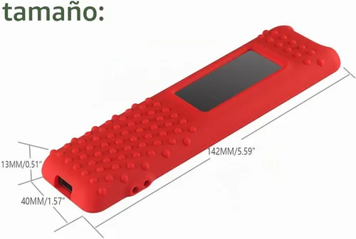 Vista 6 de Samsung Silicona Solar Remote Case Cover para BN59-01432A/J (negro)