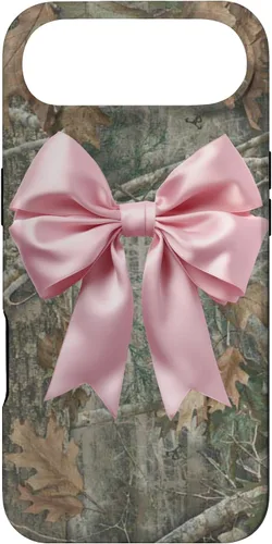 Vista 27 de Camo Pink Bow Case for iPhone 17