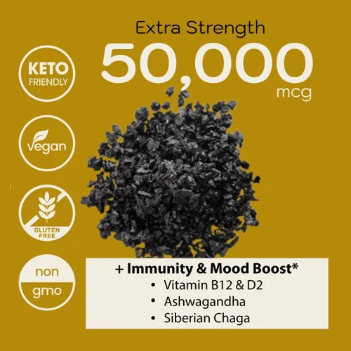 Vista 2 de Shilajit - Gomitas para hombres y mujeres, resina pura del Himalaya extra fuerte 50,000 para apoyar el metabolismo, Ashwagandha Siberian Chaga 2