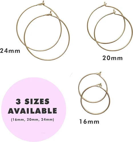 Vista 2 de HONEYCAT Aros de uso diario en oro, oro rosa o plata Joyería minimalista y delicada, Latón, No es una piedra preciosa