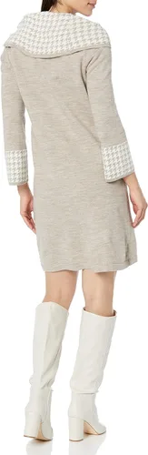 Vista 2 de Jessica Howard Vestido corto de manga suave para mujer
