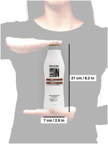 Vista 8 de RECAMIER Champú sin sal Reparación y Ultra Hidratación Acondicionador Set de Tratamiento Capilar 10.1oz +2 Nano Keratina Shots