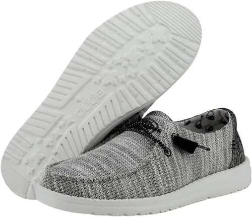 Vista 104 de Hey Dude Wendy - Zapatos de mujer, mocasines sin cordones para mujer, cómodos y ligeros