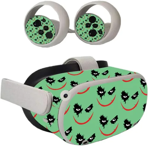 Vista 14 de MightySkins Skin compatible con Oculus Quest 2 – Fan del anime Funda protectora de vinilo duradera y única Fácil de aplicar, quitar y cambiar