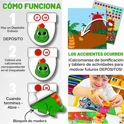 Vista 2 de LIL ADVENTS Potty Time Adventures, Sistema de entrenamiento para ir al baño