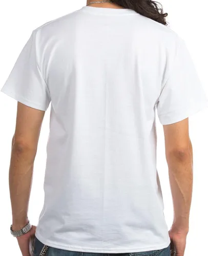 Vista 2 de CafePress Handball Player T Shirt 100% Cotton T-Shirt, White