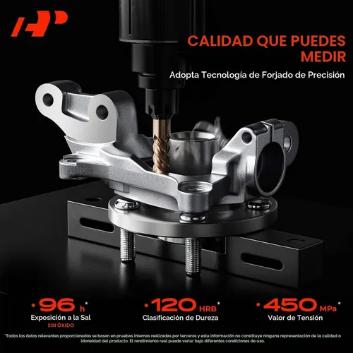 Vista 5 de A-Premium Nudillo de Dirección de Suspensión Delantera Compatible con Jeep Grand Cherokee 2011-2015 y Dodge Durango 2011-2015, Lado Izquierdo
