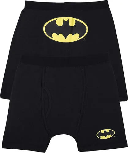 Vista 2 de Intimo DC Comics - Calzoncillos tipo bóxer clásicos de Batman para niños pequeños