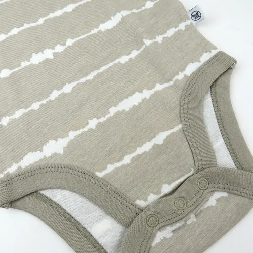Vista 3 de HonestBaby Conjunto unisex de 6 piezas de algodón Oraginc para bebé