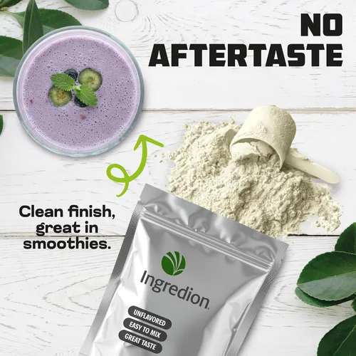 Vista 3 de Bolsa a granel con aislamiento de proteína de guisante premium sin OMG (8 lb)