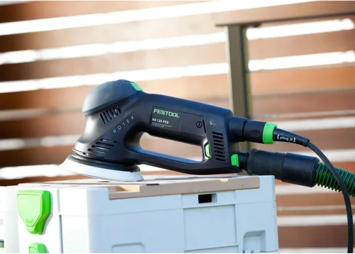 Vista 4 de Festool Rotex RO 125 FEQ-Plus Lijadora Orbital Aleatoria en Systainer³