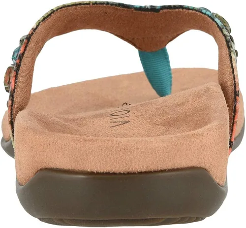 Vista 5 de Vionic Rest Lucia Flip-Flop - Sandalias con brillantes de imitación con soporte de arco ortótico oculto, para mujer