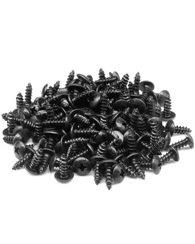 Vista 4 de 50 tornillos de madera Phillips #8 x 1/2 pulgada con revestimiento de óxido negro por IMSCREWS