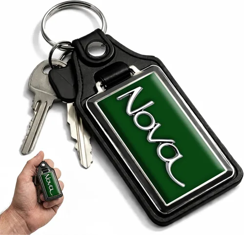 Vista 47 de Brotherhood Car Key Chain for Nova - Classic Models Keychain for Men and Blanco antiguo - Personalizado 1975